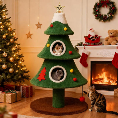 Purrmas Play Tree