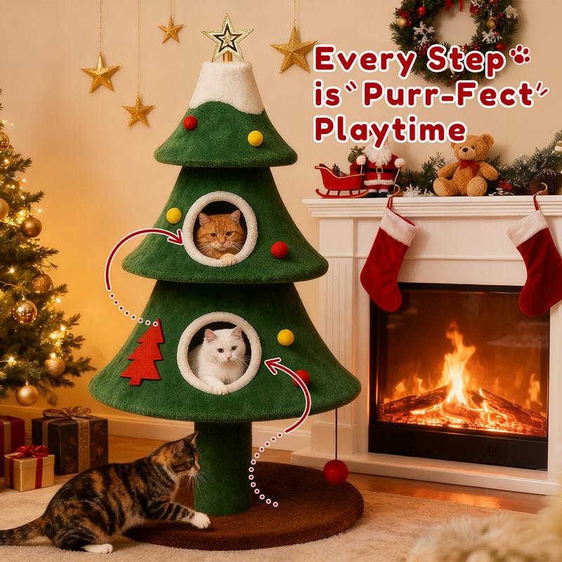 Purrmas Play Tree