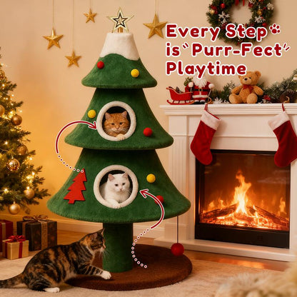 Purrmas Play Tree